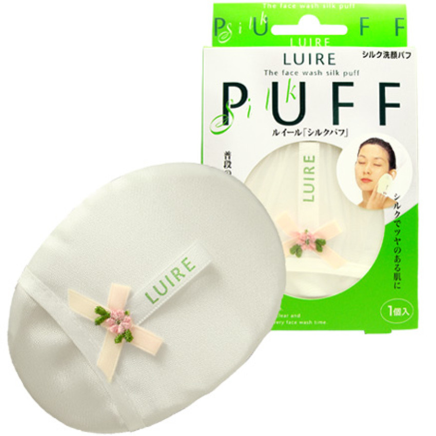 Luire Face Wash Silk Puff(12pcs)